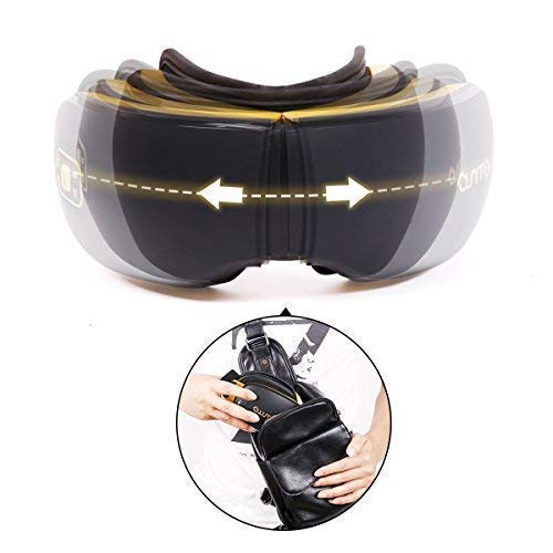 Ojos dispositivo de masaje eléctrica Reduzca Ojo oscuros anillos, calor/música y aire Compresión Tres modos Ojo Cuidado Mejora el Dormir