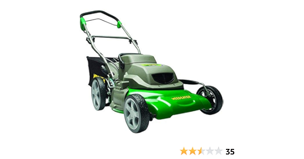 electric lawn mower and weed eater