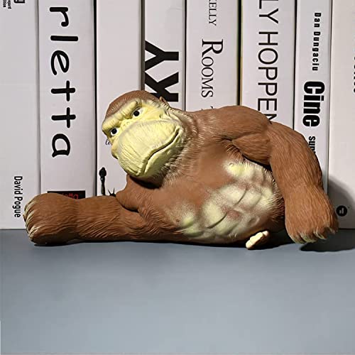 Stretch Gorilla Figure Latex Monkey Gorilla Toys, Gorilla Stress Relief