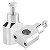 Stuurklem Duurzame Anticorrosie Stangklem Motorklem Uniek Herkenbaar voor 2,5 cm stuur voor Cruisers voor Motor…