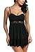 Avidlove Women Sexy Lingerie Backless Sleepwear Halter Nightwear Lace Babydoll