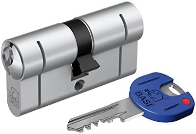BASI P5200-0520 35/50 mm AS Profile Double Cylinder With Emergency Function - Nickel