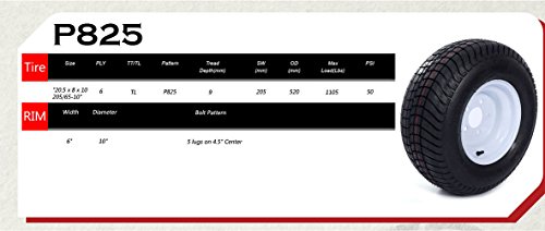 3 Trailer+Tire+65+10+800+10+White