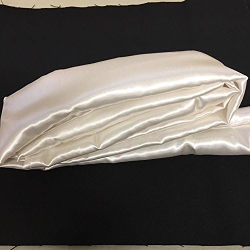 Cord Cover Ivory Cream Satin Fabric Handmade 100 Sizes Available