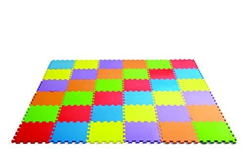 Edu-Tiles Mega Play Mat - Each Tile Measures 12