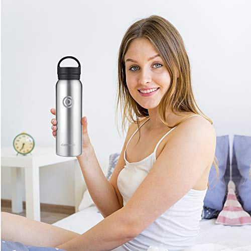 image for CAMBIVO Water Bottle, Double Vacuum Insulated Stainless Steel Thermos 