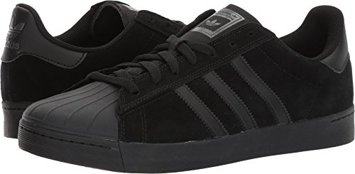 adidas Skateboarding Unisex Superstar Vulc Core Black/Core Black/Core Black Athletic Shoe