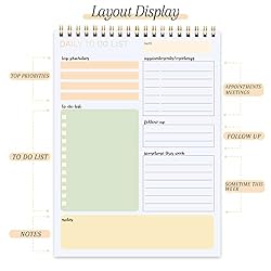Daily To Do List Notepad - Daily Planner