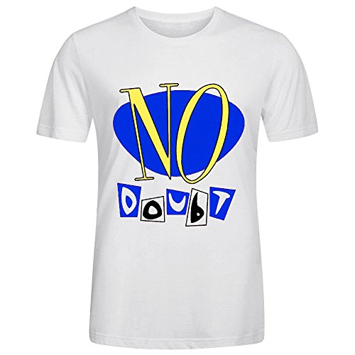 No Doubt No Doubt Men T Shirts White