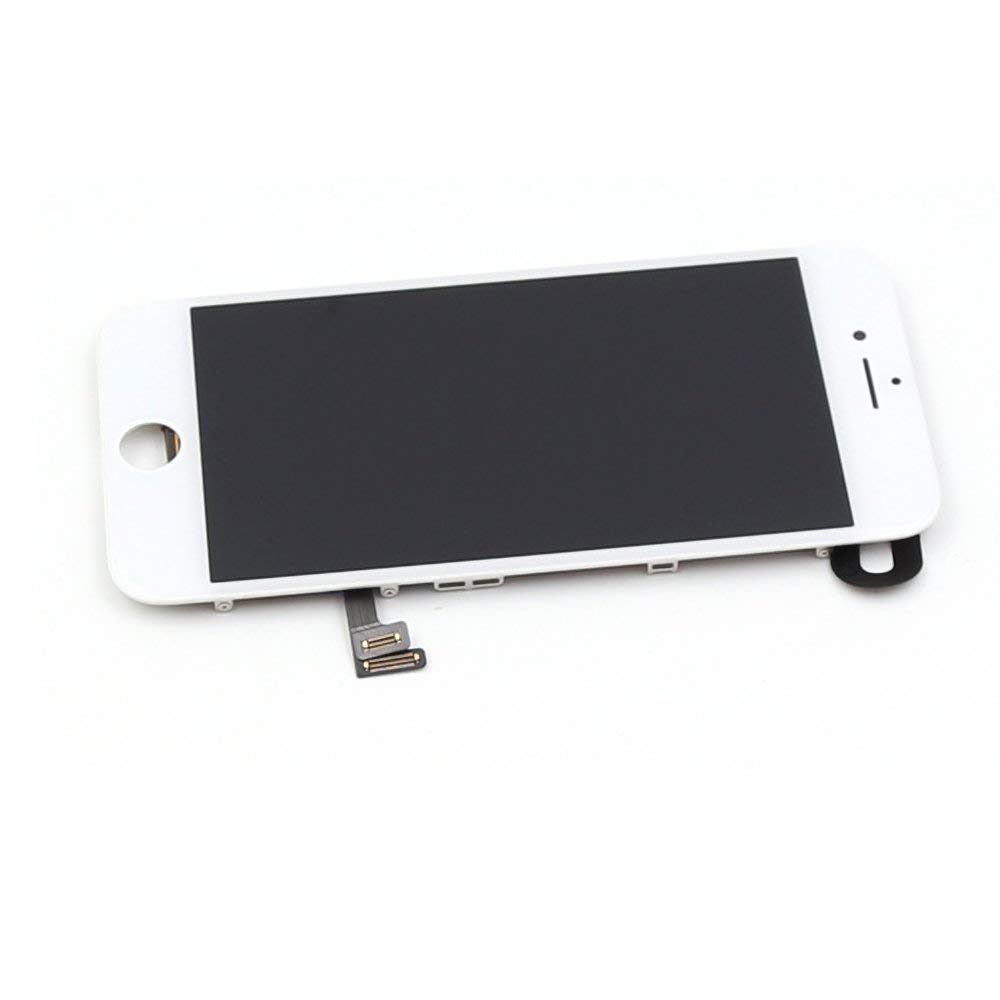 recyco Screen Replacement Compatible iPhone 7 Front Camera + Facing Proximity Sensor + Ear Speaker -4.7 inch LCD Display Digitizer 3D Touch Assembly + Tools White