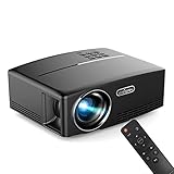 ERISAN Portable LED Projector, 1800 Lumens 180