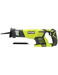 Ryobi P514 Sierra recíproca inalámbrica de velocidad variable OneV de 18 V con 2 cuchillas (baterías no incluidas solo herramienta eléctrica)