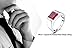 Jewelrypalace Men's Square 3.3ct Created Red Ruby 925 Sterling Sliver Engagement Ring Size 8