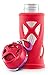 ZULU Shorty Kids Tritan Plastic Water with Silicone Sleeve, 16 oz, Pink