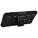 Celljoy Case compatible with LG V30, LG V30 Plus, LG V30+ [Ultra Rugged Hybrid] ((ShockProof)) Reinforced Bumper [Heavy Duty] Protection Kickstand [Locking Swivel Belt Clip Holster Combo] (Black)