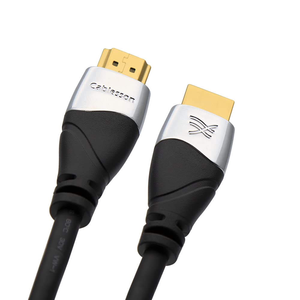 Ivuna Advanced HDMI 2.1-4k 8k Support - Backwards Compatible - Stress-Relief Cable Structure for longer use - 0.5m