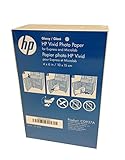 HP 4x6 Glossy Vivid Photo Paper 180 Sheets CG937A Borderless