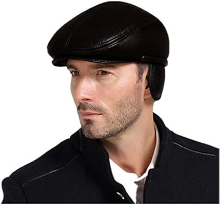 men's driving cap with ear flaps