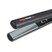 MHU Hair Straightener 1 Inch Instant Heat, Tourmaline Ceramic 3D Floating Plates, Keratin Ion Flat Iron Auto Shut-off and Adjustment Temperature, Blackthumb 3