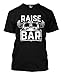 Raise The Bar - Gym Workout Weightlifting Men's T-shirt
