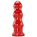 Doc Johnson American Bombshell - B-10 Tango - Vac-U-Lock and F Machine Compatible Dildo or Butt Plug - Cherry Bomb Red