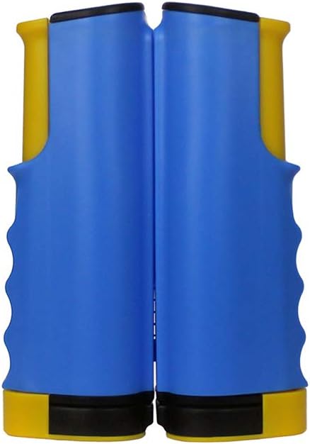 AINAAN Retractable Ping Pong Net -Table Tennis Post Set Replacement, Adjustable Any Table Anywhere, Portable Holder Cover Case Bag, Indoor Outdoor Game Accessories (Blue)