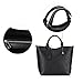 Hynes Victory Womens Boutique Top Handle Handbag (Black)