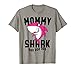Mommy Shark T Shirt Mother Grandma Halloween Christmas