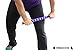 Elite Rubber Calf Roller - Purple, Massage Stick for Legs and Sore Muscles, Shin Roller for Shin Splints