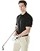 Tesla TM-MTK02-KLB_Large Men's Dri Flex Tech Polo Premium Active Fit Solid Top Shirt MTK02