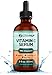 Vitamin C Serum for Face (DOUBLE SIZED) with Hyaluronic Acid & Vitamin E - Anti Aging Wrinkle Skin Care Topical Facial Oil with Aloe Vera, Dark Spot Remover Color Corrector, Acne Scar Removal, 2 Fl oz