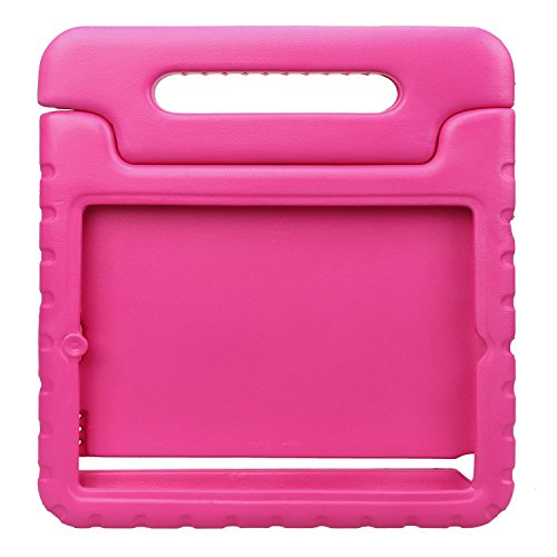 NEWSTYLE Apple iPad 2 3 4 Shockproof Case Light Weight Kids Case Super Protection Cover Handle Stand Case For Kids Children For Apple iPad 4, iPad 3 & iPad 2 2nd 3rd 4th Generation (Rose)