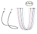 AirPods Strap, Soft Silicone Sport Earphones Anti-lost Strap, Colorful Wire Cable Connector For Apple Airpods Wireless Bluetooth Earphones (Never Lose Your AirPods)