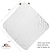 Premium Hooded Baby Towel 100% Organic Bamboo | Softest Bath Towel + Washcloth Set for Girls & Boys | Perfect Size for Infants & Toddlers | Bonus 1 Bandana Drool + 1 Bamboo Bath Mitt