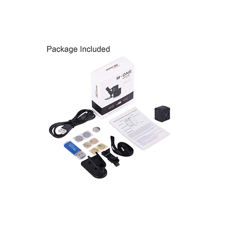 Mini Spy Hidden Camera,NIYPS 1080P Portable Small HD Nanny Cam with Night Vision and Motion