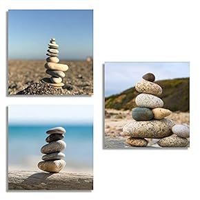 3 Piece Canvas Wall Art for Living Room Bedroom Home Artwork Popular Art Paintings Ready to Hang - 12"x12"x3 Panels