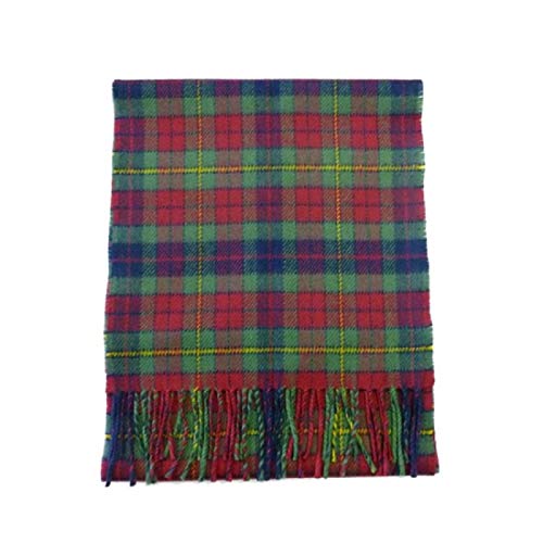 USA Kilts Irish County Clare Wool Tartan Plaid Scarf Made in Scotland