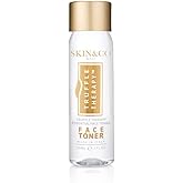 SKIN&CO Truffle Therapy Essential Face Toner with Niacinamide & AHA, Pore Minimizing for Oily, Dry & Sensitive Skin Types, Blemish Solution, Alcohol-Free Moisturizing Formula - 1 FL OZ