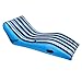 Aqua Ultra Comfort Recliner Lounge, One 1-Person, Lounge Pool Float, Navy/White Stripe