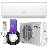 DELLA 12000 BTU Wifi Enabled 17 SEER2 Cools Up to