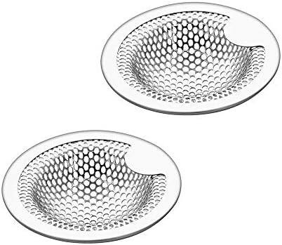 洗面器排水口用 洗面台 パンチング ゴミ受け 18 8ステンレス鋼 2個