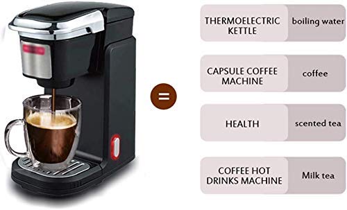 Allamp Mini amerikanische Kapsel Kaffeemaschine Haushalt Tea Brewer Tee Milch Kessel Kapsel Kaffeemaschine 800W – Bild 6