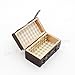 Odoria 1:12 Miniature Vintage Suitcase Chest with Leather Belt Dollhouse Accessories