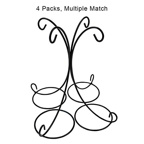 image for DaskFire Ornaments Display Stand Holder, Iron Ornament Display Hook fo