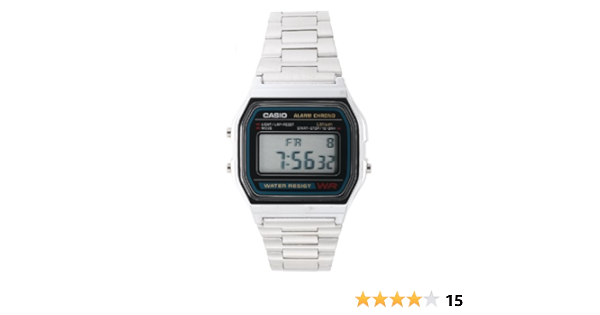 Amazon Com Casio Men S Classic Watch A158w 1 Casio Watches