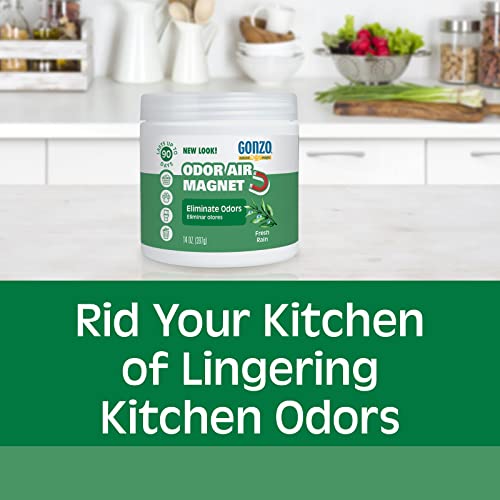 Gonzo Odor Absorbing Gel Odor Eliminator for Car RV Closet Bathroom