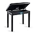 Yamaha P125B 88 Weighted Keys Digital Piano w/Yamaha L125B Stand, LP1B 3-Pedal Unit & Knox Bench