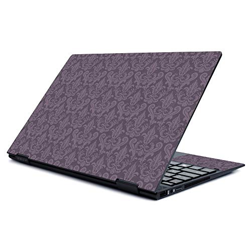 MightySkins Skin for HP Envy X360 13" (2019) - Plum Damask | Protective, Durabl…