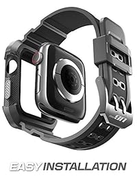 Apple Watch Bandas de 3 Caso, SUPCASE [Unicorn Beetle PRO] Rugged Protective Case con correa para Apple Watch de Series 3 2017 Edition [38 mm, compatible con Apple Watch 38 mm 2015 2016] (Negro)