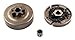 Podoy MS230 Clutch for Compatible with Stihl Chainsaw Parts Sprocket Drum Worm Gear Kit MS230 023 MS250 025 021 MS210